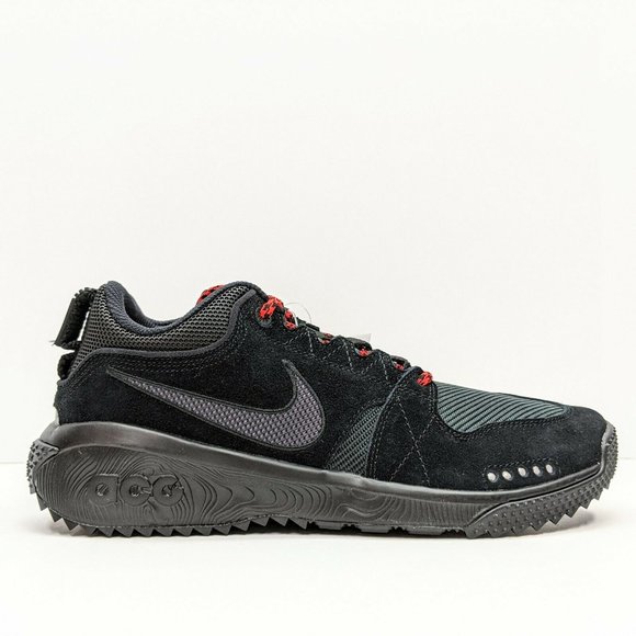 Nike ACG Dog Mountain Men's Black Red Hiking - Picture 4 of 12